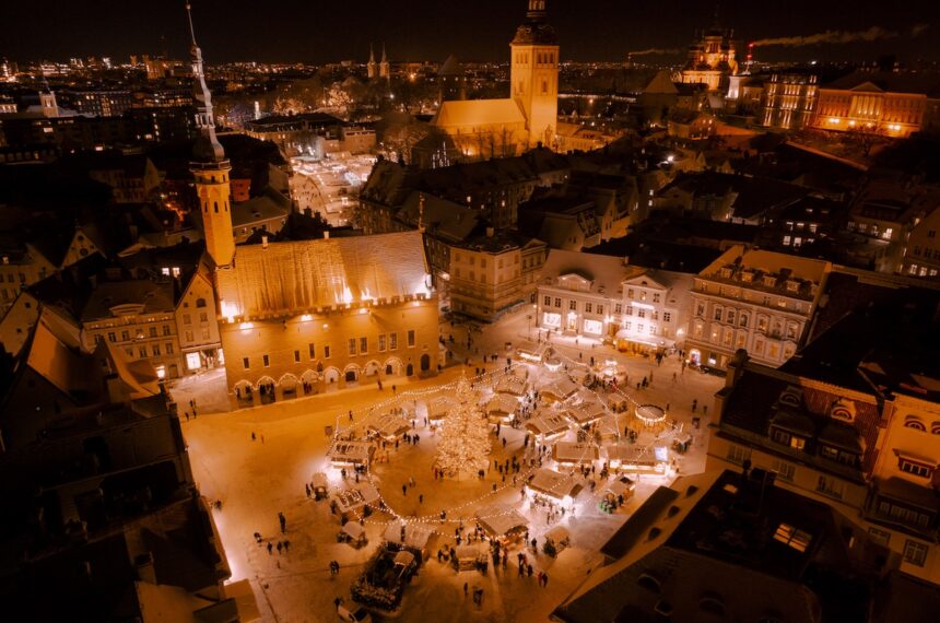 Natale in Estonia a Tallin