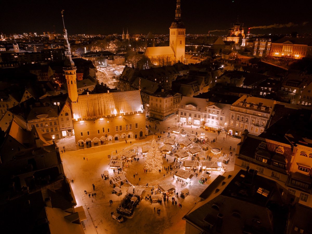 Natale in Estonia a Tallin