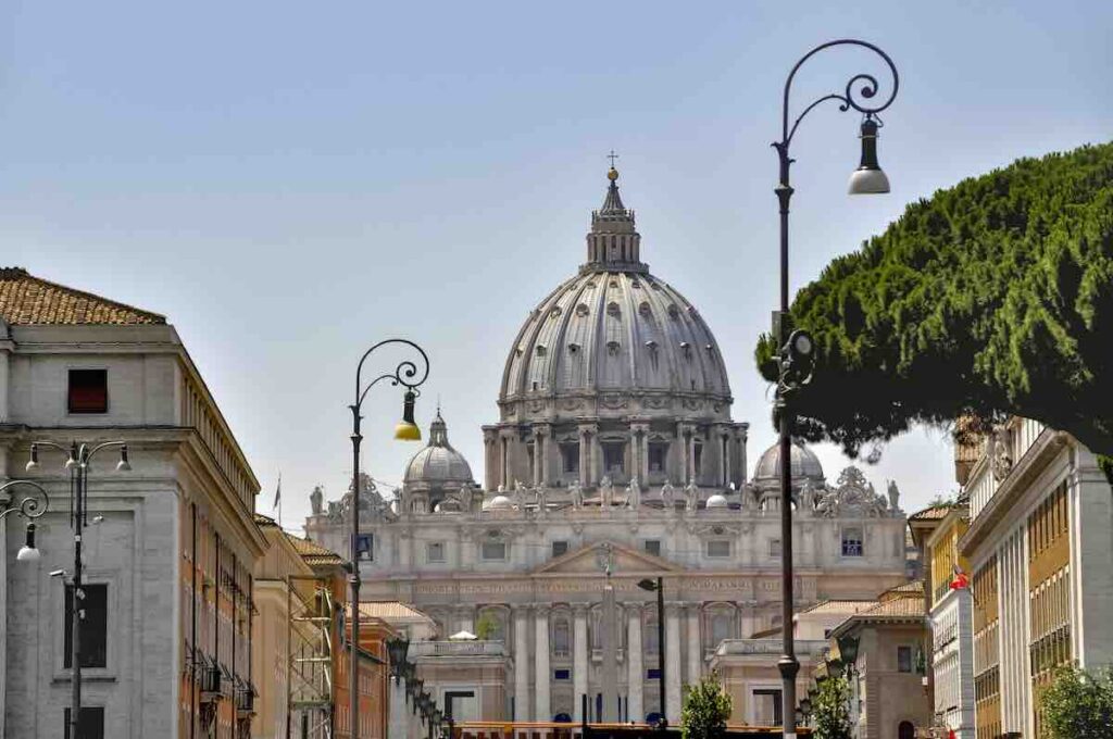 Italy, from Civitavecchia - Vatican City, St Peter's Basilica
