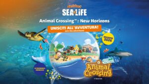 Gardaland Sea Life Aquarium, debutto di Animal Crossing: New Horizons