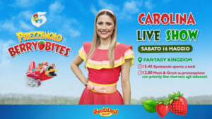 Gardaland celebra la primavera con “Prezzemolo Berry Bites” e il live di Carolina Benvenga