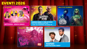 Mirabilandia: estate 2026 tra concerti, comicità e grandi eventi speciali