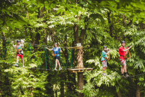 Wonderwood Spina Verde: avventura, natura e divertimento sostenibile tra boschi e lago