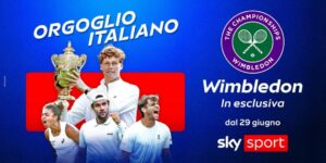 Wimbledon 2026 in diretta esclusiva su Sky e NOW da lunedì 29 giugno a domenica 12 luglio